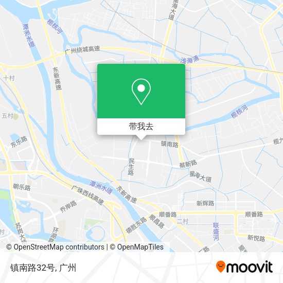 镇南路32号地图