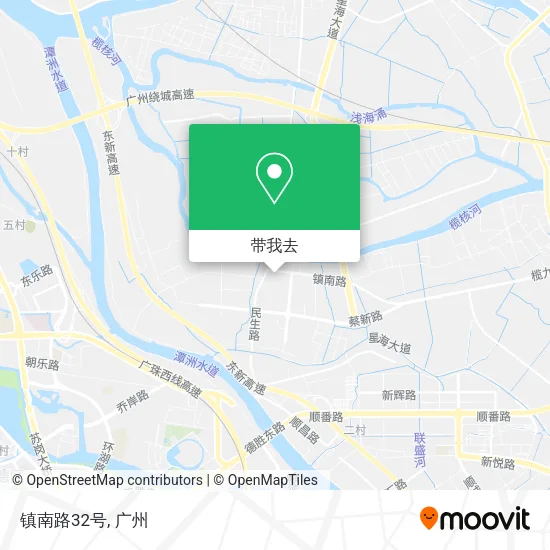 镇南路32号地图