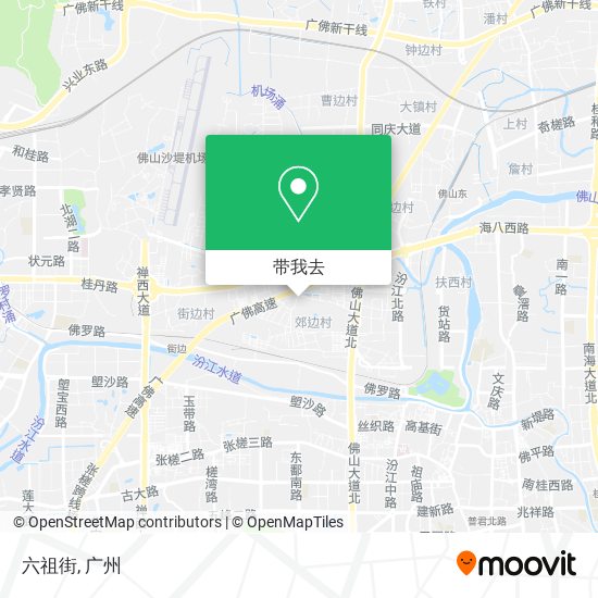 六祖街地图