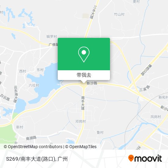 S269/南丰大道(路口)地图