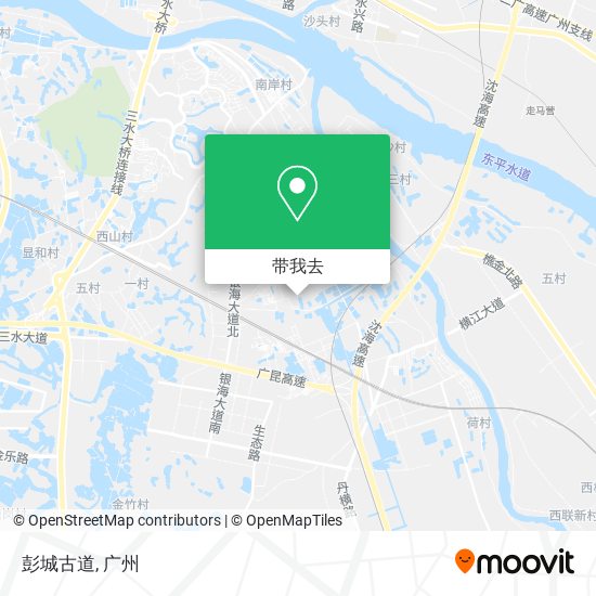 彭城古道地图
