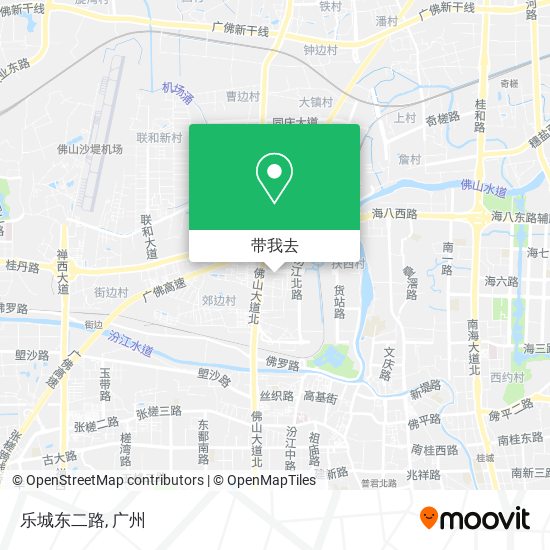 乐城东二路地图