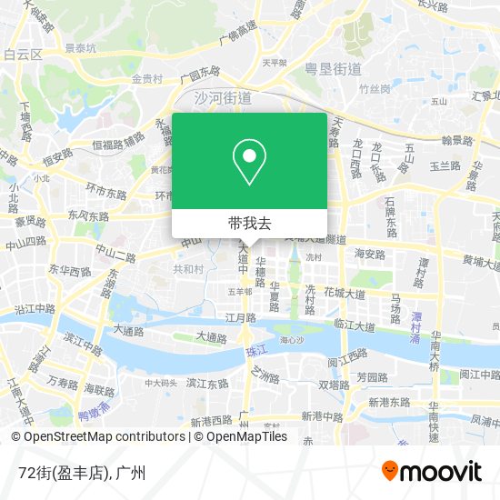 72街(盈丰店)地图