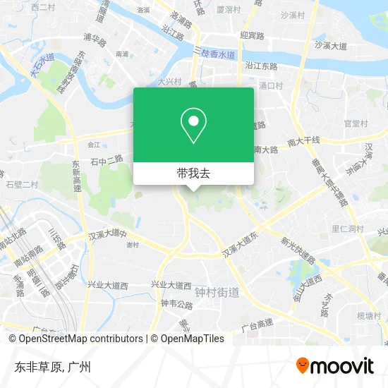 东非草原地图