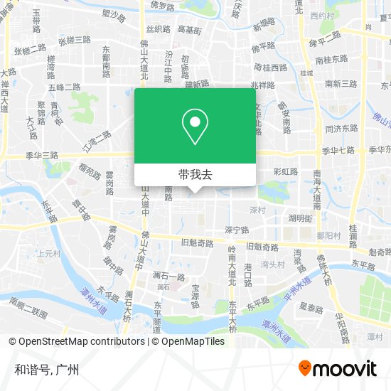 和谐号地图