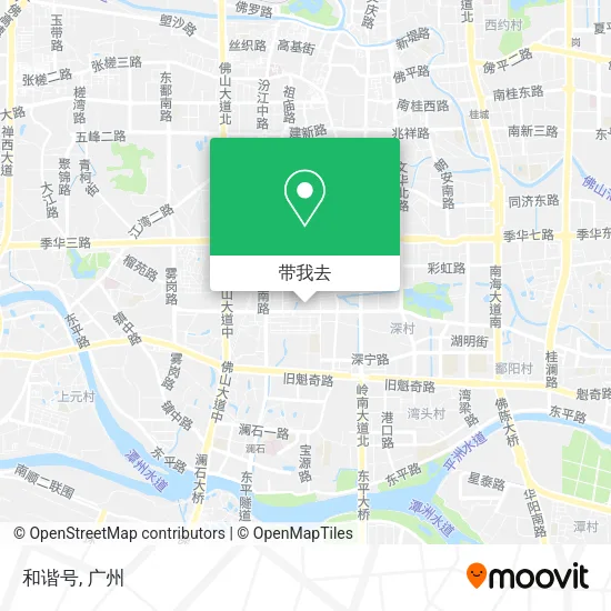 和谐号地图