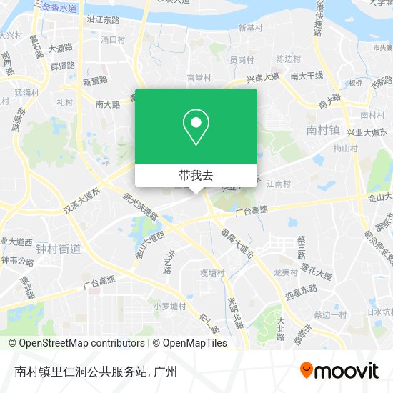 南村镇里仁洞公共服务站地图