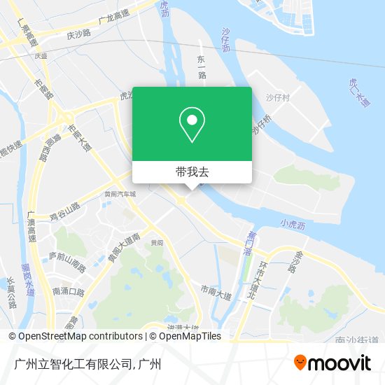 广州立智化工有限公司地图