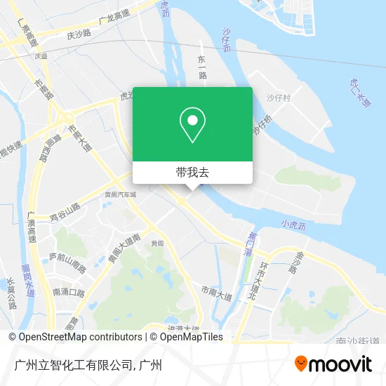 广州立智化工有限公司地图