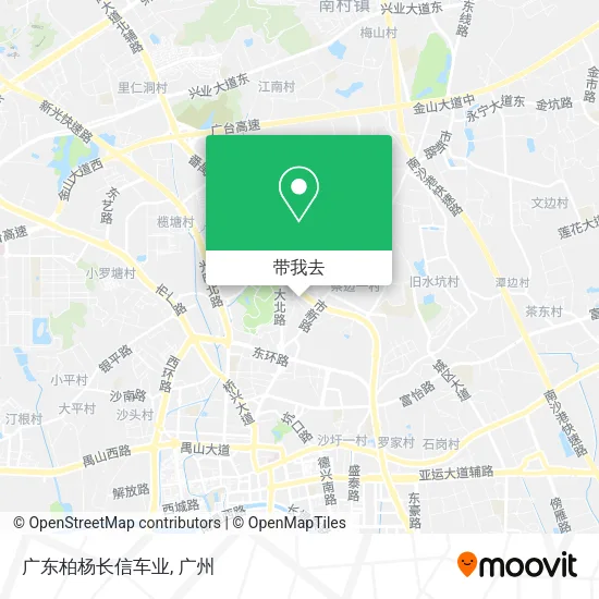 广东柏杨长信车业地图