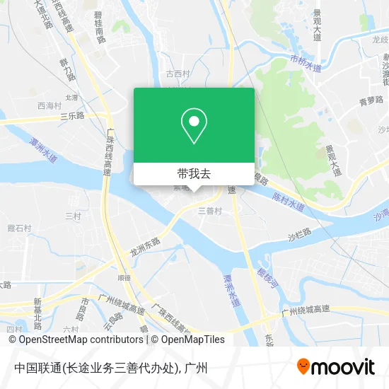 中国联通(长途业务三善代办处)地图
