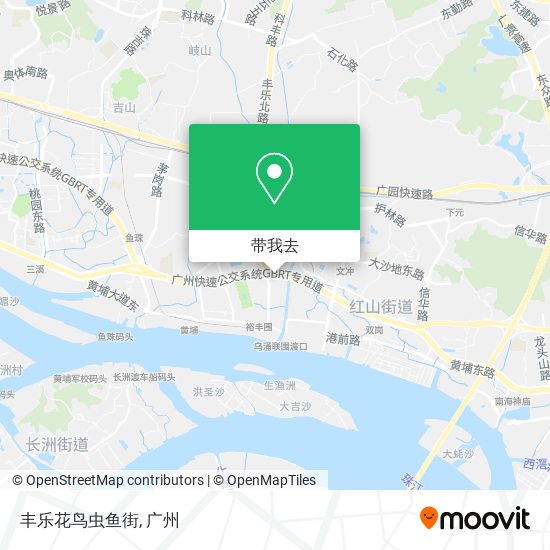 丰乐花鸟虫鱼街地图