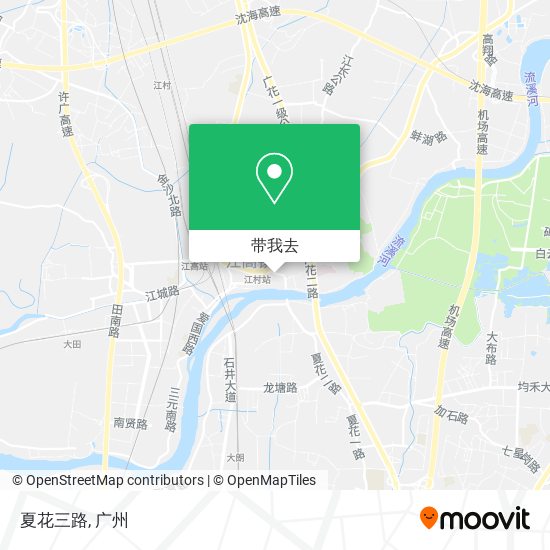 夏花三路地图