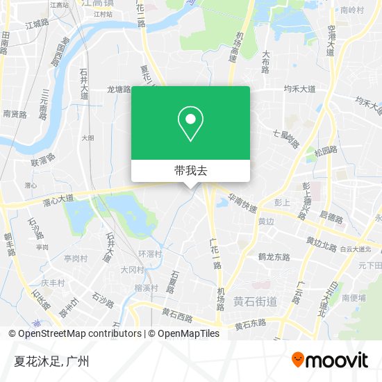 夏花沐足地图