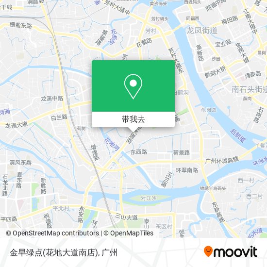 金早绿点(花地大道南店)地图