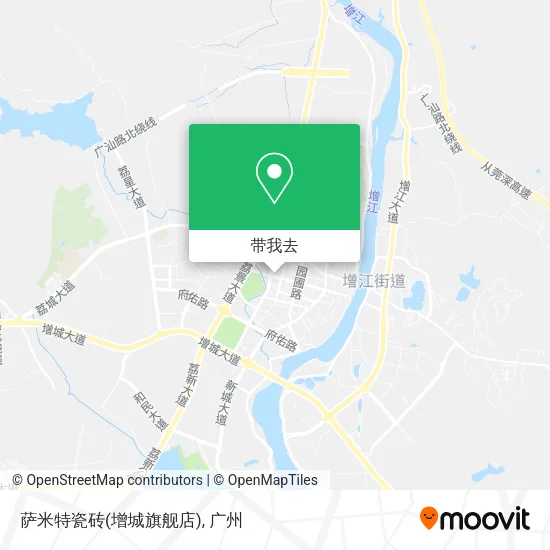 萨米特瓷砖(增城旗舰店)地图