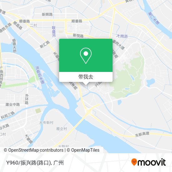 Y960/振兴路(路口)地图