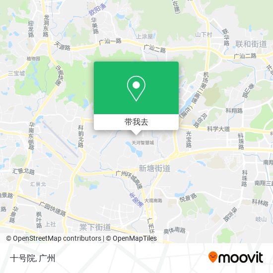 十号院地图