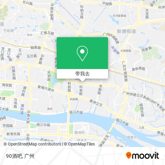 90酒吧地图