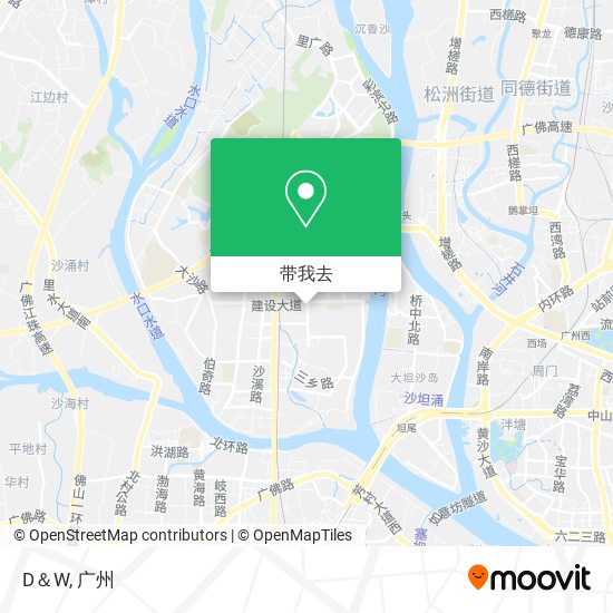 D＆W地图