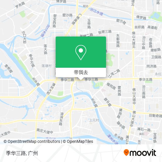 季华三路地图