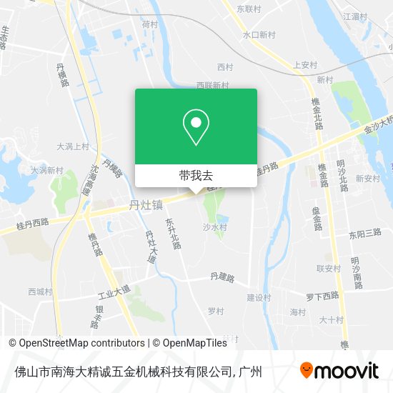 佛山市南海大精诚五金机械科技有限公司地图
