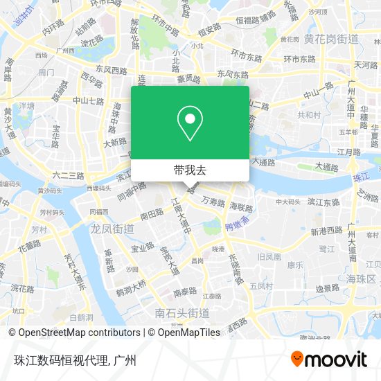 珠江数码恒视代理地图