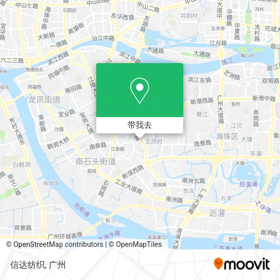 信达纺织地图