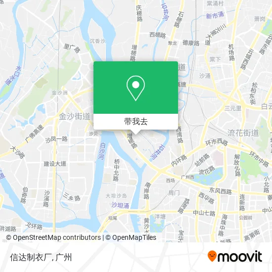 信达制衣厂地图