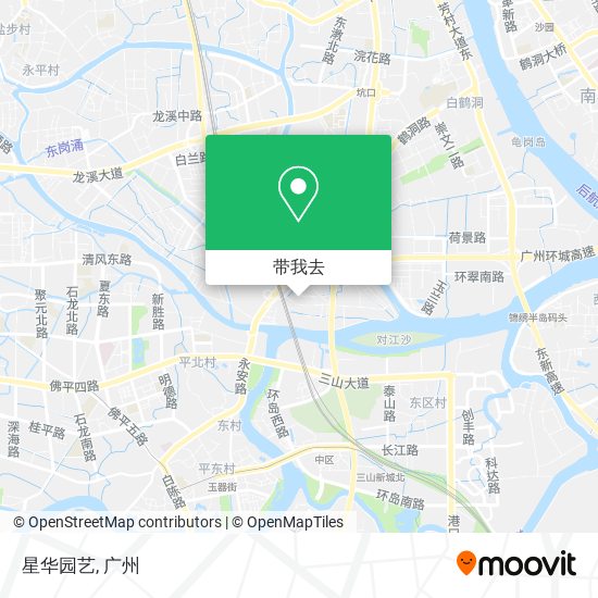 星华园艺地图