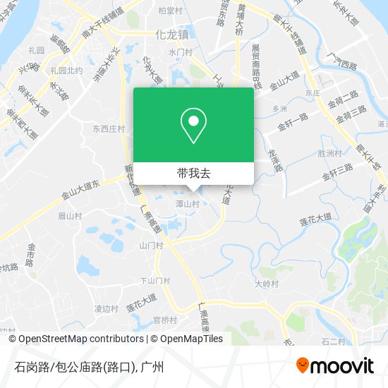 石岗路/包公庙路(路口)地图