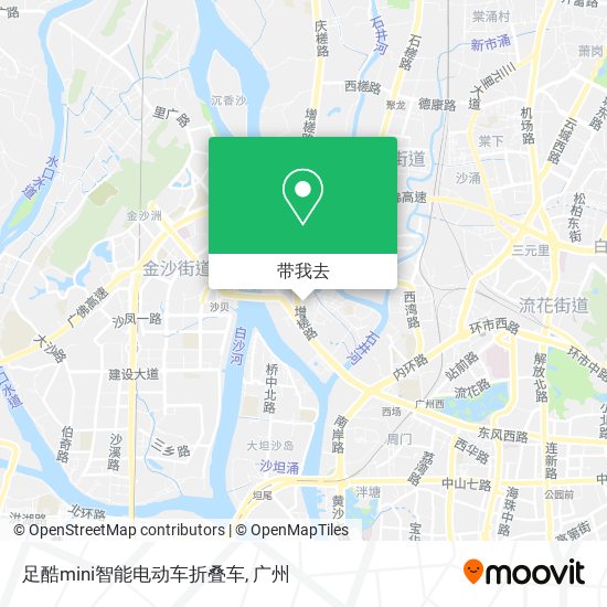 足酷mini智能电动车折叠车地图