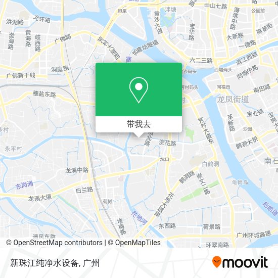 新珠江纯净水设备地图
