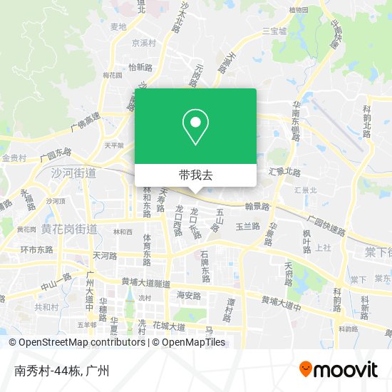 南秀村-44栋地图