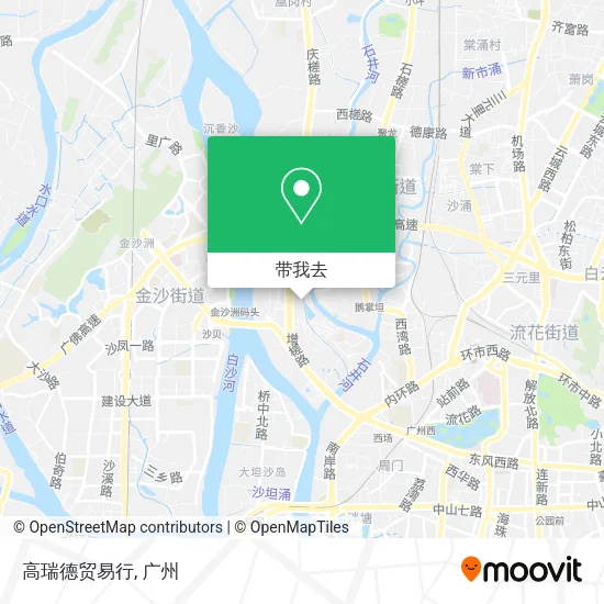 高瑞德贸易行地图