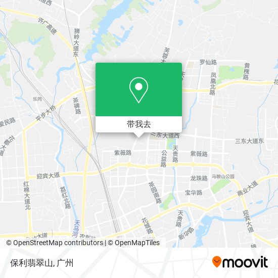 保利翡翠山地图
