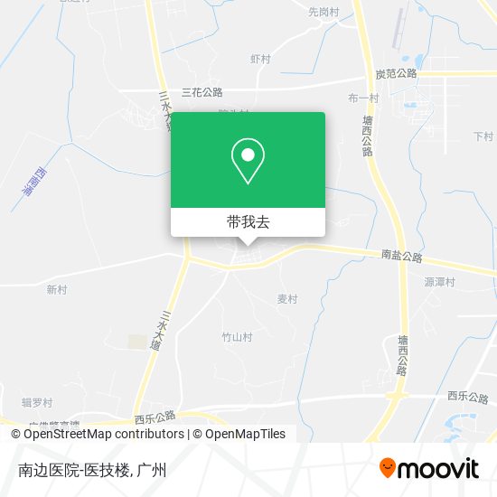 南边医院-医技楼地图