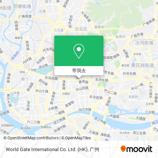 World Gate International Co. Ltd. (HK)地图