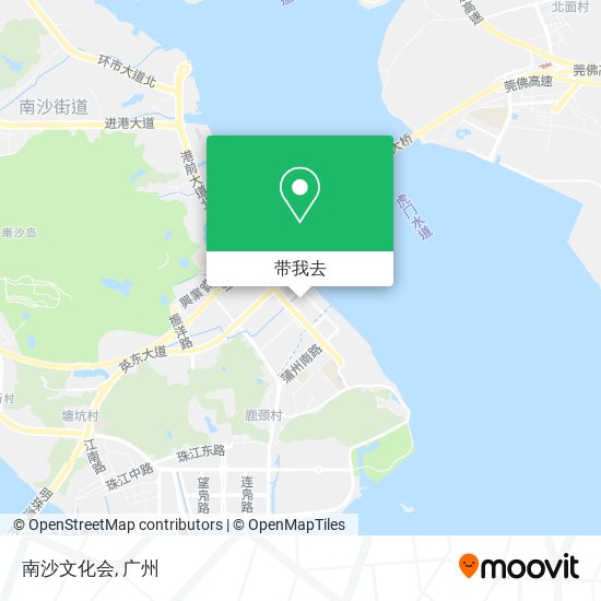 南沙文化会地图