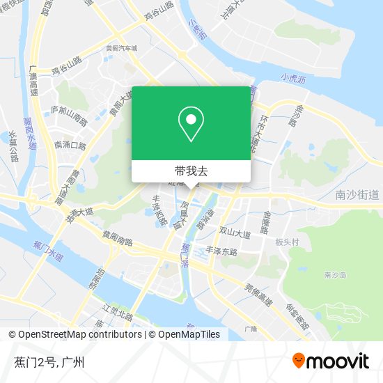 蕉门2号地图