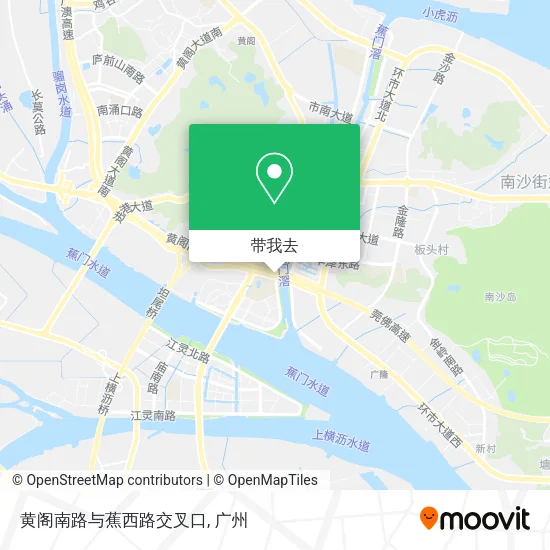 黄阁南路与蕉西路交叉口地图