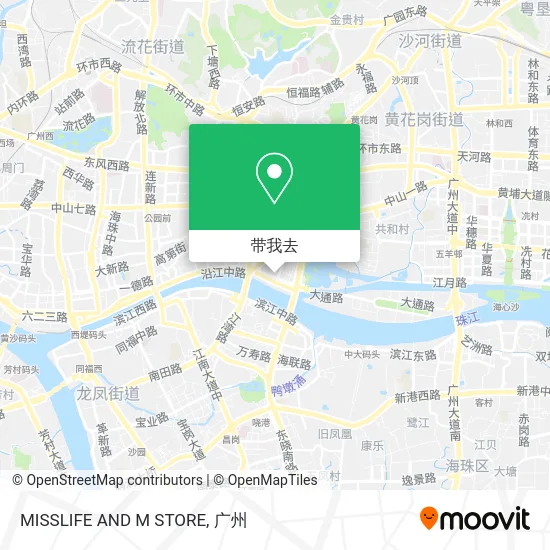 MISSLIFE AND M STORE地图