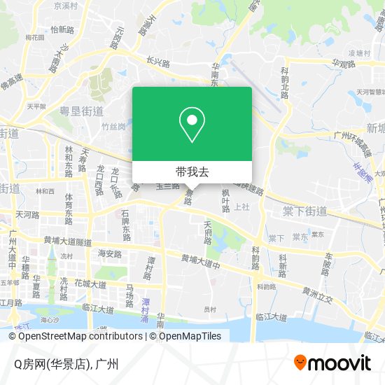 Q房网(华景店)地图