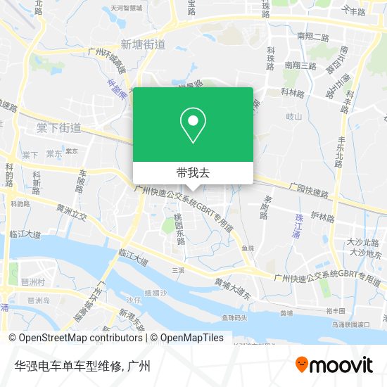华强电车单车型维修地图