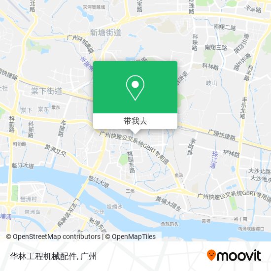 华林工程机械配件地图
