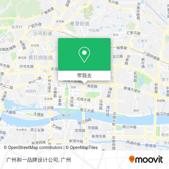 广州和一品牌设计公司地图