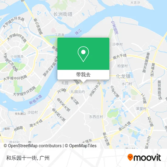 和乐园十一街地图
