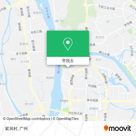 紫洞村地图