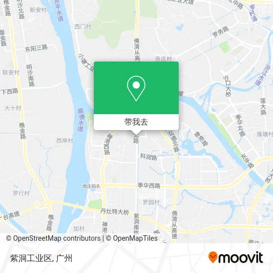 紫洞工业区地图