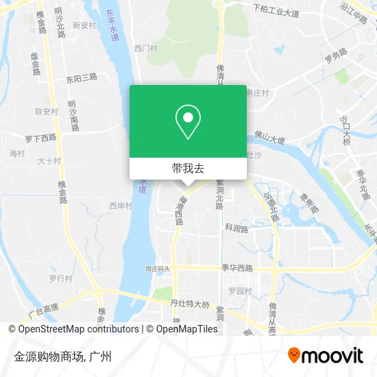 金源购物商场地图